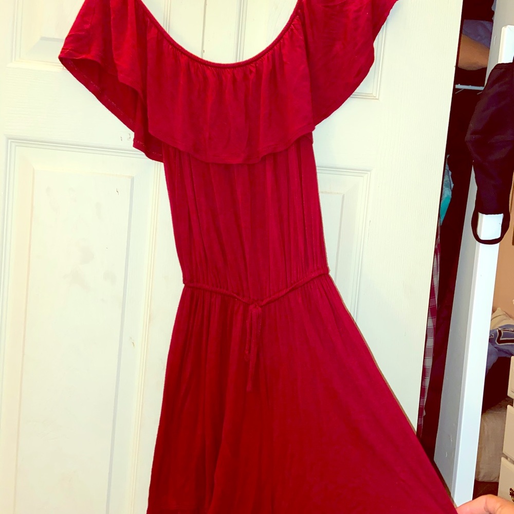 Red romper!